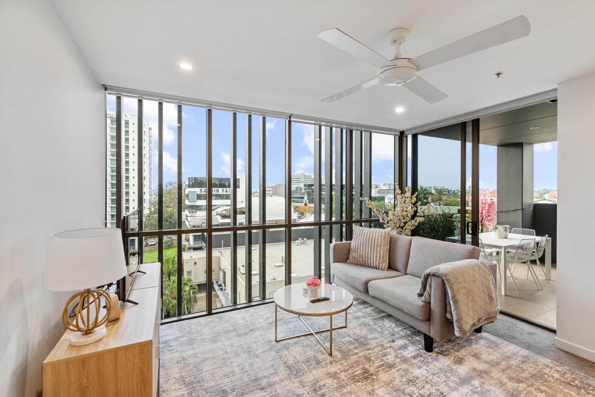 Hearty Milton Apartments Brisbane Bagian luar foto