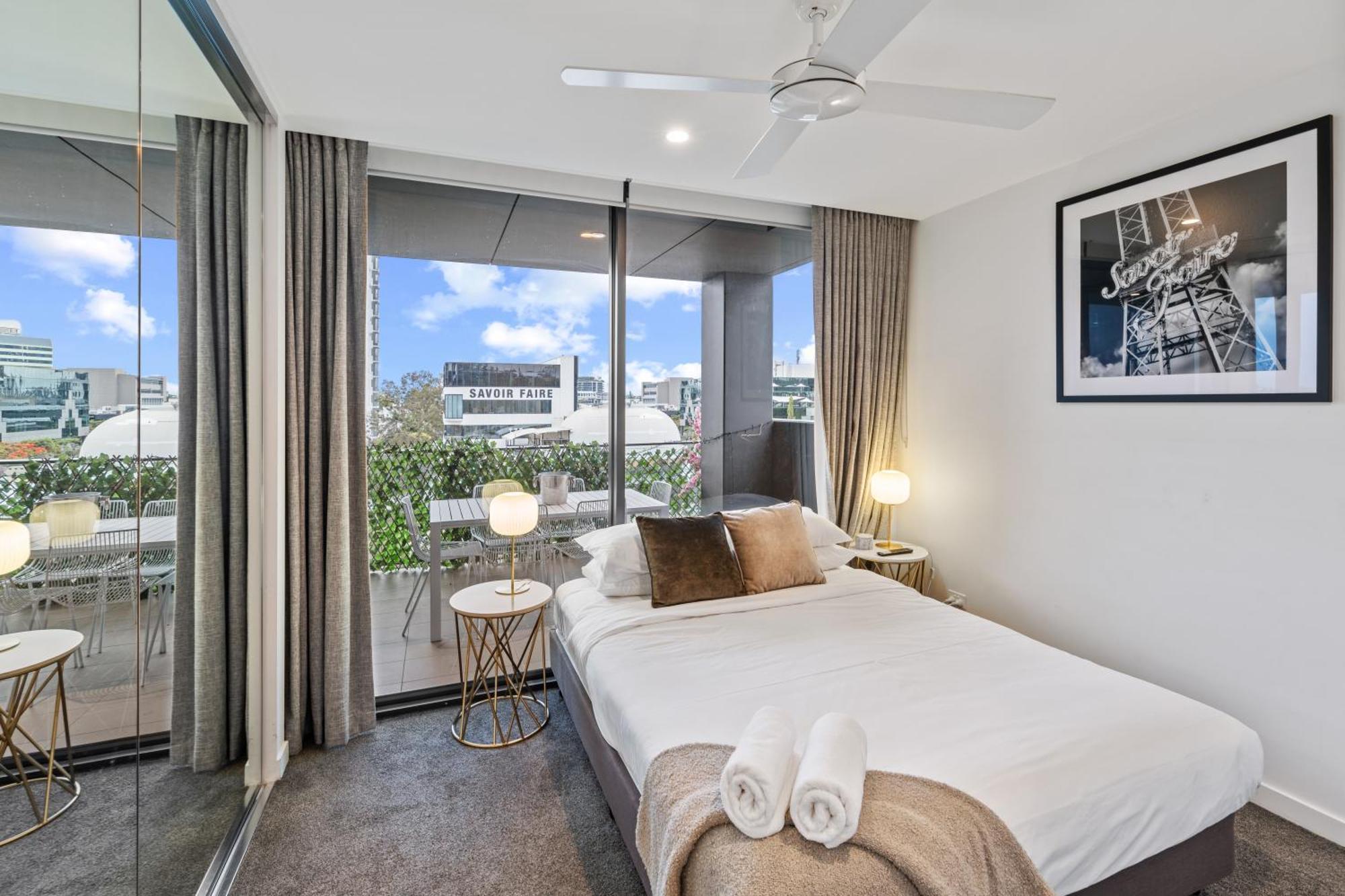 Hearty Milton Apartments Brisbane Bagian luar foto